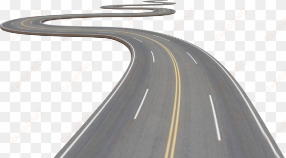 windy road png - winding pathway transparent background png