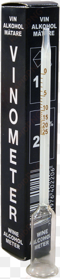 wine alcohol meter - wine making - glass vinometer - wine alcohol metre