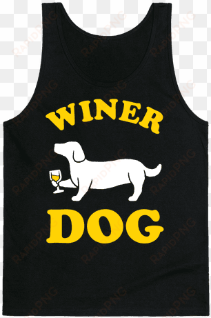 winer dog tank top - winer dog t-shirt: funny t-shirt drinking t shirts,