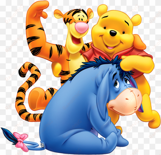 winnie the pooh all png image - eeyore and winnie the pooh