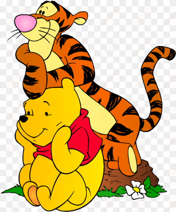 winnie the pooh and tigger png clip art - winnie the pooh and tigger clipart