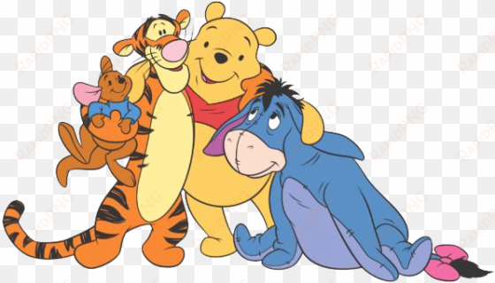 winnie the pooh group clipart - tigro winnie the pooh