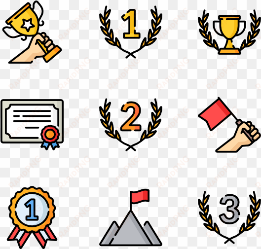 winning - jewelry icons