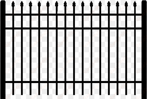 winsome vinyl fence with metal gate architecture set - aluminum fence staggered points