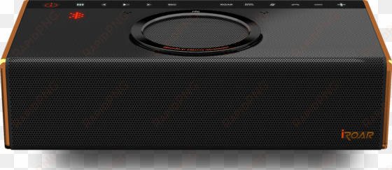 wireless intelligent speaker with custom audio profiles - creative labs iroar