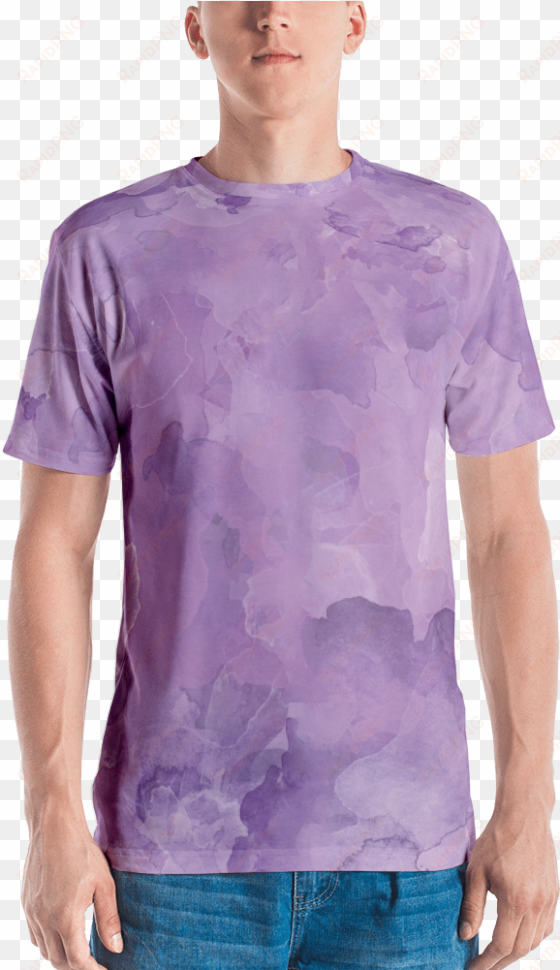 Wisteria Watercolor T Shirt T Shirt Zazuze - T-shirt transparent png image