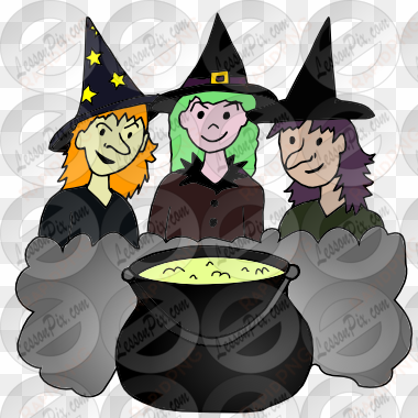 witches brew picture for classroom - cartoon