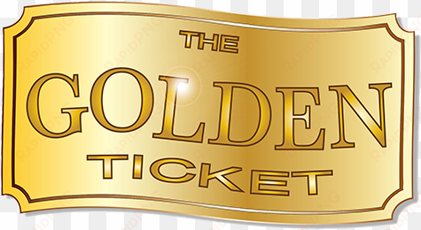 with a golden ticket for their outstanding effort in - ticket cinema vintage vierge golden