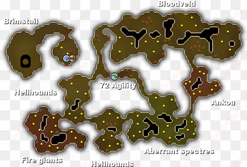 with many of the monsters from nieve's cave being relocated, - osrs new nieve cave