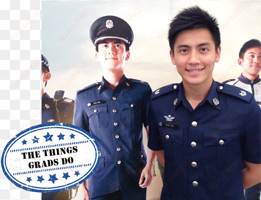 with over 800 cardboard standees of him in a “stop - ryan koh singapore police