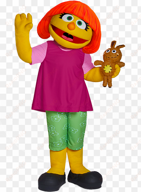 with sesame street are getting more amazing - julia sesame street png