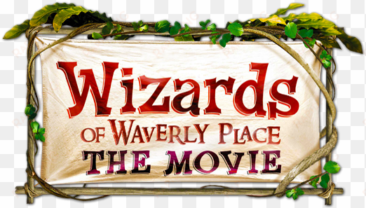 wizards of waverly place - wizards of waverly place the movie logo