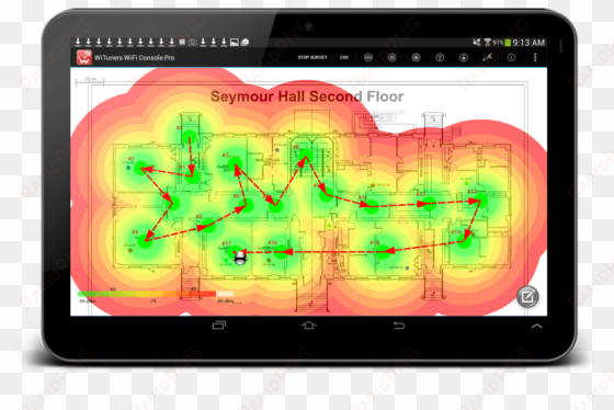 wlan throughput heatmap mapping wifi site survey - heat map signal strength