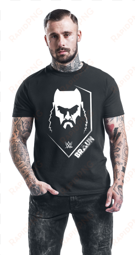 wmrpmrf braun strowman - braun strowman signed l wwe first official shirt autograph