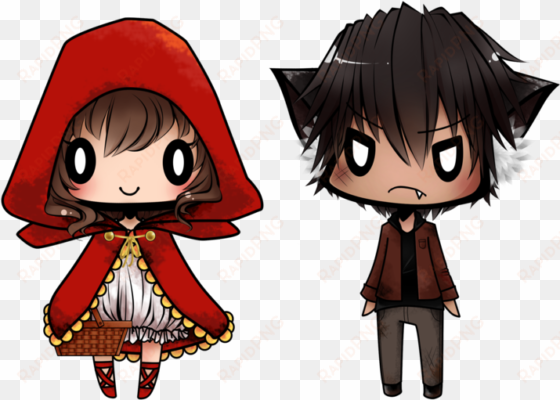wolf clipart little red riding hood wolf - red riding hood chibi