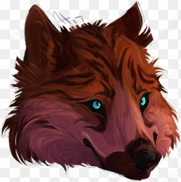 wolf head practice [painting] - lion