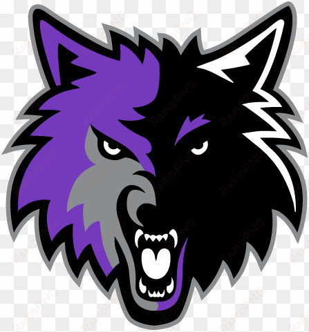 wolf logo png - minnesota timberwolves logo red