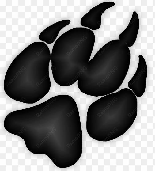 wolf paw print wolf paw logo png - wolf paw print png