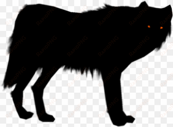 wolf silhouette - silhouette of a angry wolf