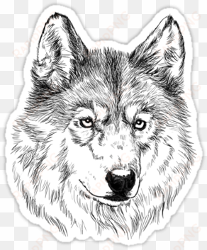 wolf stickers - wolf