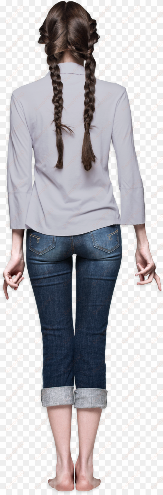 woman back png - girl