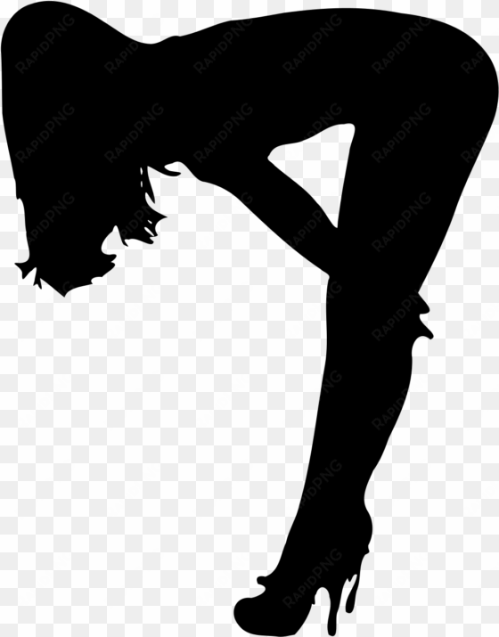 woman bending over silhouette at getdrawings - woman bending over silhouette