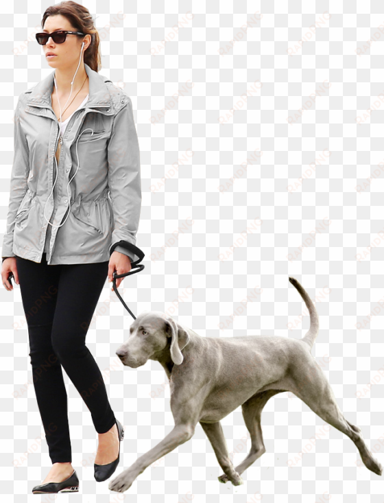 woman dog gray - personas para photoshop sin fondo