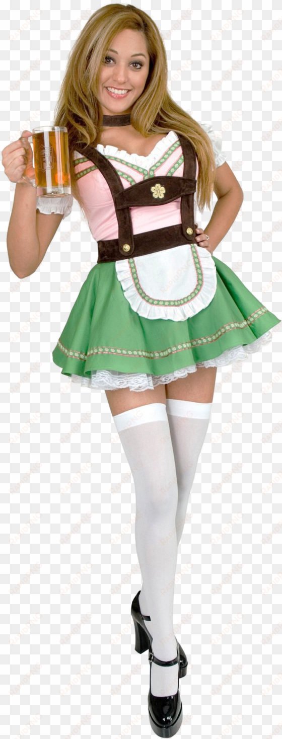 woman girl png image - beer girl costume