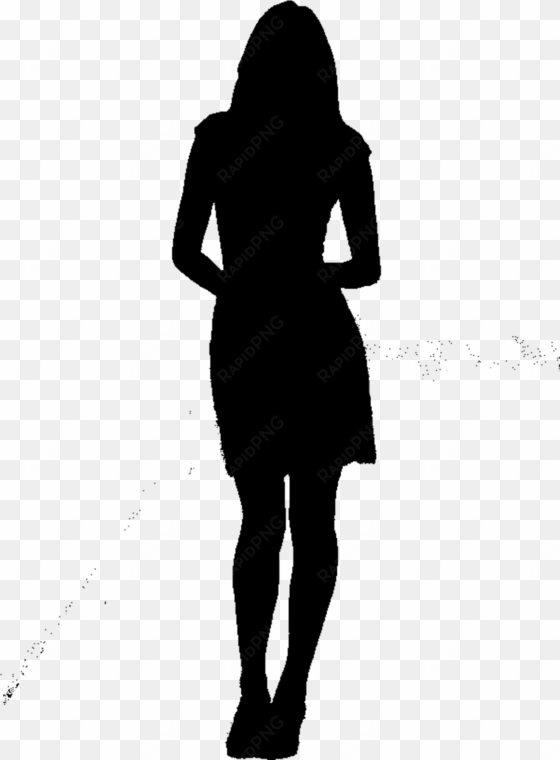 woman silhouette png sad