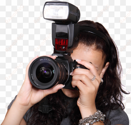 woman taking photo with a digital camera png image - full hd camera png