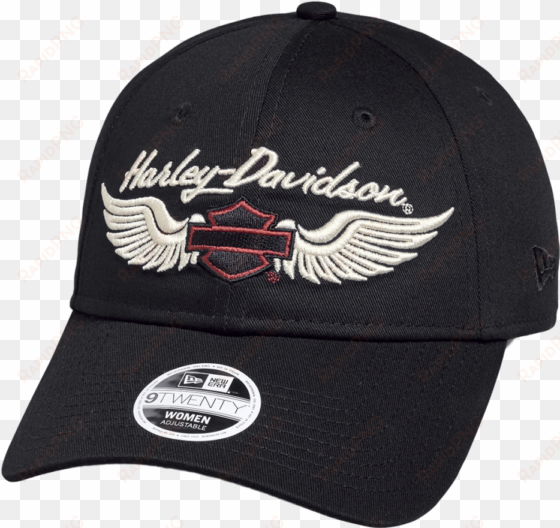 Women's Embroidered Winged Logo Cap transparent png image