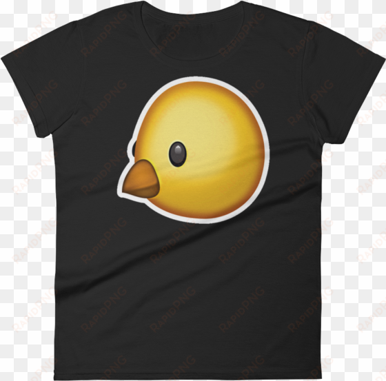 women's emoji t shirt - duck