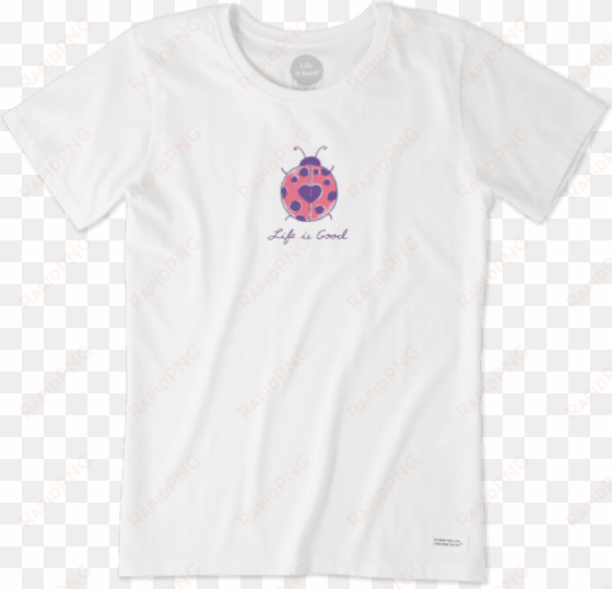 women's ladybug love crusher - amy ordman shirt