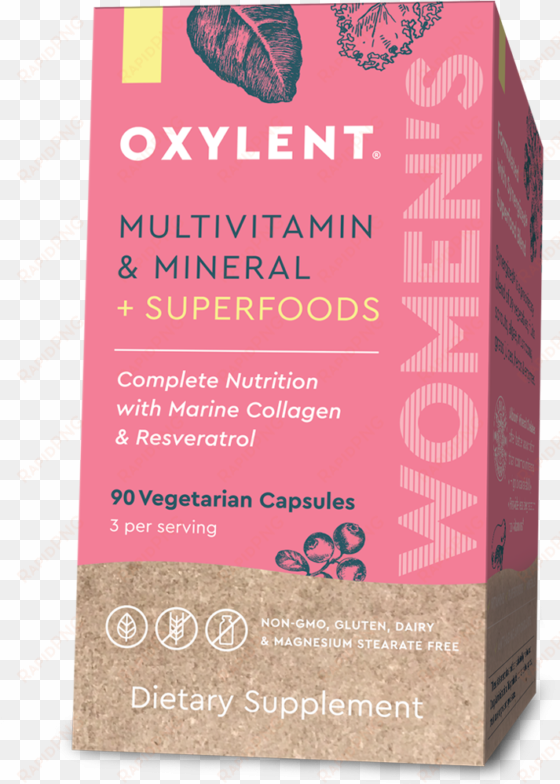 women's multivitamin & mineral superfoods 30 day supply - vitamin