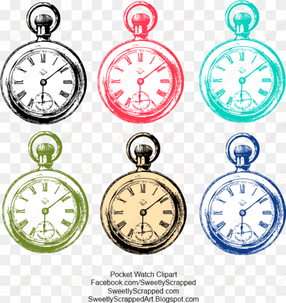 Wonderland Clipart Fob Banner Freeuse Stock - Pocket Watch Clip Art transparent png image