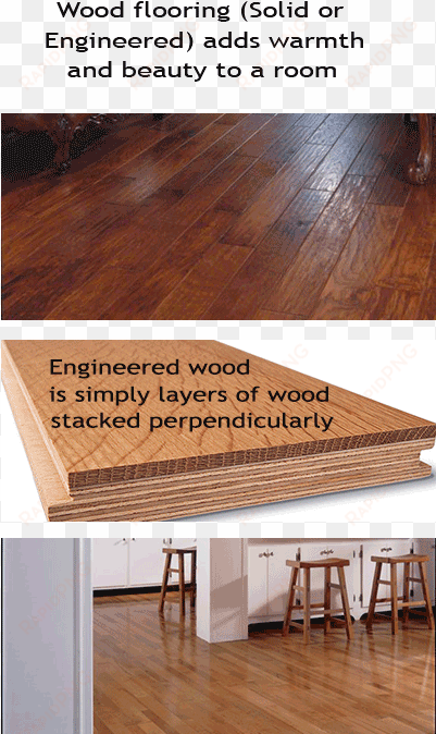 wood flooring adds warmth and beauty to a room - somerset - 2 1/4" maple tumbleweed flooring