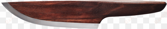 wooden chef knife walnut - chef's knife