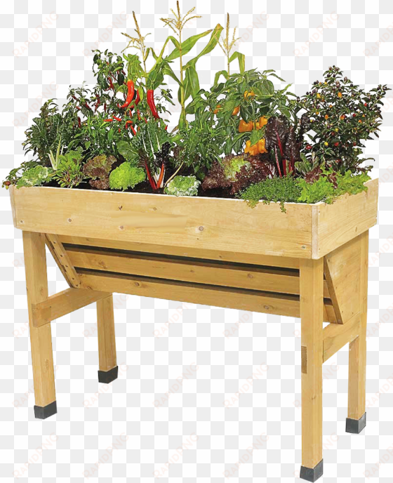 wooden outdoor planter stand