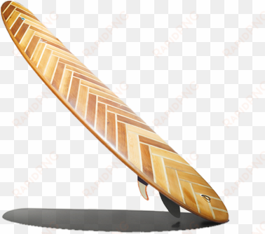 Wooden Surfboards - Surfboard transparent png image