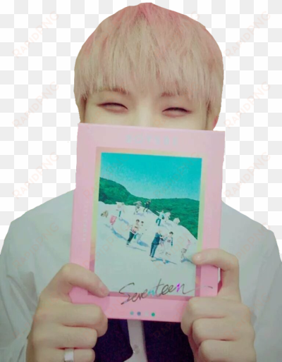 Woozi Sticker - Google Play Music Seventeen / Seventeen 2nd Mini Album transparent png image