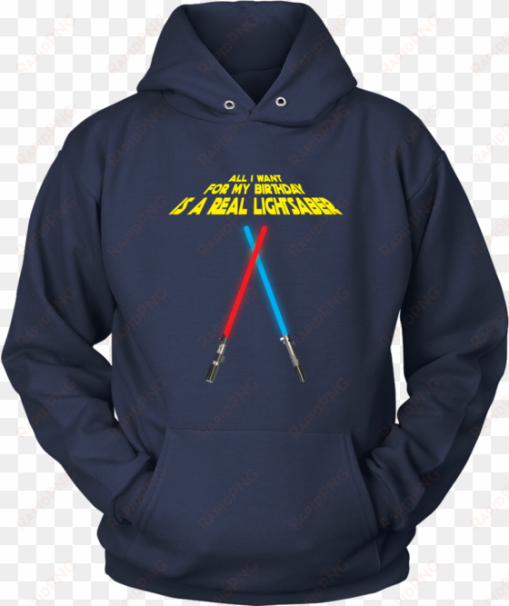 working lightsaber birthday wishes hoodie - dad - a daughters first love