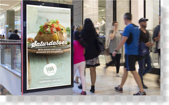 worktodatoes outdoor 1 - westfield digital screens