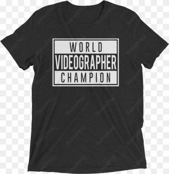 world champion videographer - sigur ros t shirt