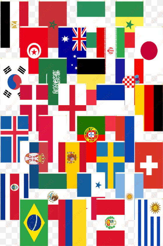 world cup 2018 flag pack - world cup 2018 all country flag