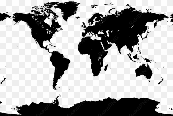 world map vector co and x - world map black and white vector png