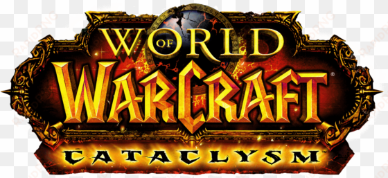world of warcraft cataclysm logo - world of warcraft