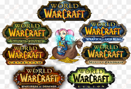 world of warcraft logos