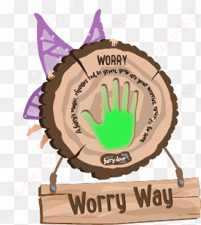 worry way - fairy door