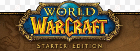 wow starter logo low-res - world of warcraft starter edition