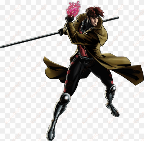 wp#gambitglowcard - gambit x men